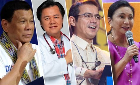 Rody Duterte Willie Ong Isko Moreno Leni Robredo Among Preferred Senatorial Bets In Publicus