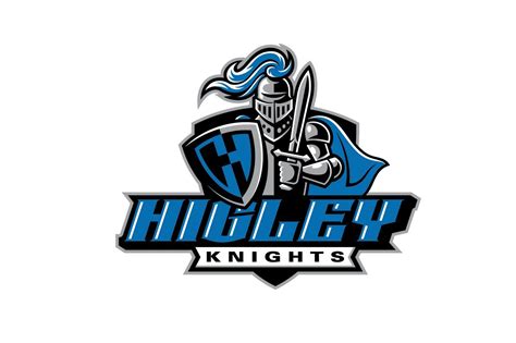 Higley High School Knights Mascot Logo Created By Tactix Creative In