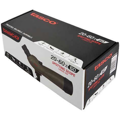 World Class 20 60x60mm Angled Spotting Scope Tasco¨ Outdoors