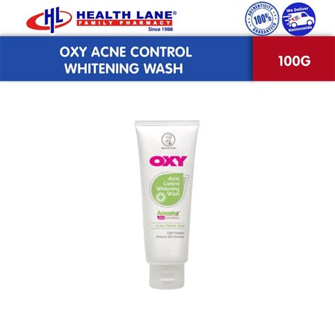 OXY Acne Control Whitening Wash 100g Shopee Malaysia