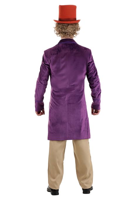 Authentic Willy Wonka Mens Costume Jacket Adult Costumes 31 Off