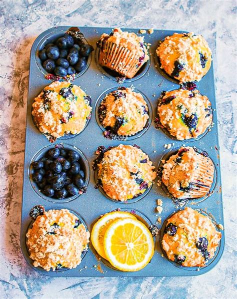 Vegan Blueberry Lemon Muffins Ooh La La It S Vegan