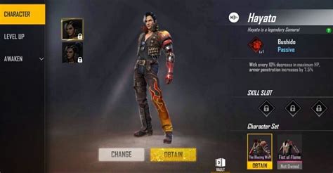 Como Desbloquear O Personagem Hayato No Free Fire De Gra A Cen Riomt