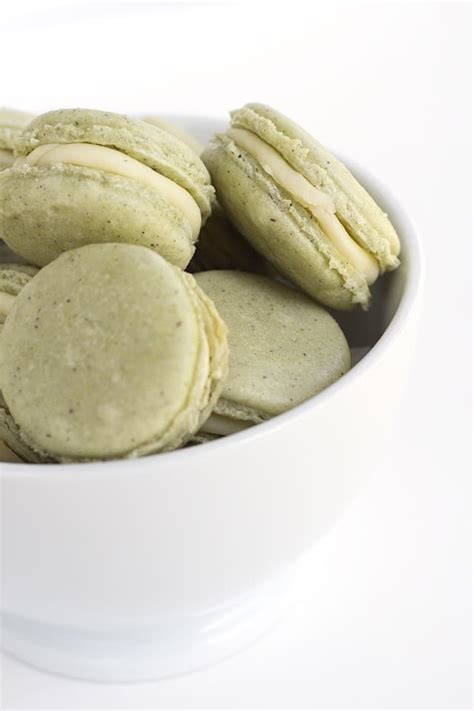 Delicious Green Tea French Macarons