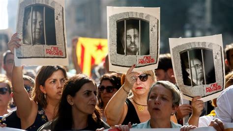 Protests After Catalan Leaders Jail Sentences Announced Costa News