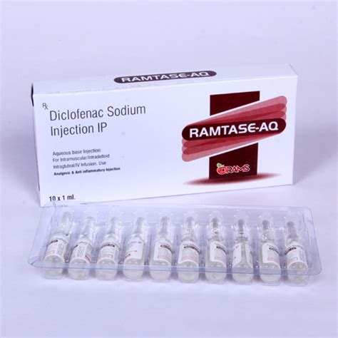 Diclofenac Sodium Injection At Rs 23pack Pharmaceutical Injection In