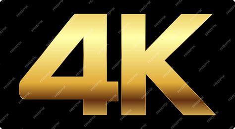Premium Vector | 4K High Resolution golden sign video resolution Golden ...