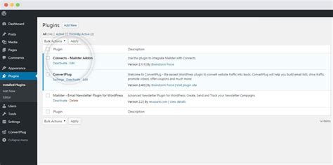 integrate convertplug  mailster mymail documentation