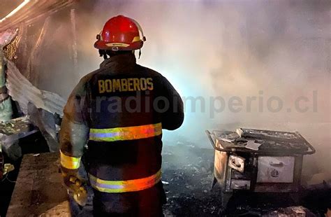 DANTESCO INCENDIO COBRÓ LA VIDA ADULTO MAYOR EN SECTOR DE HUILO EN