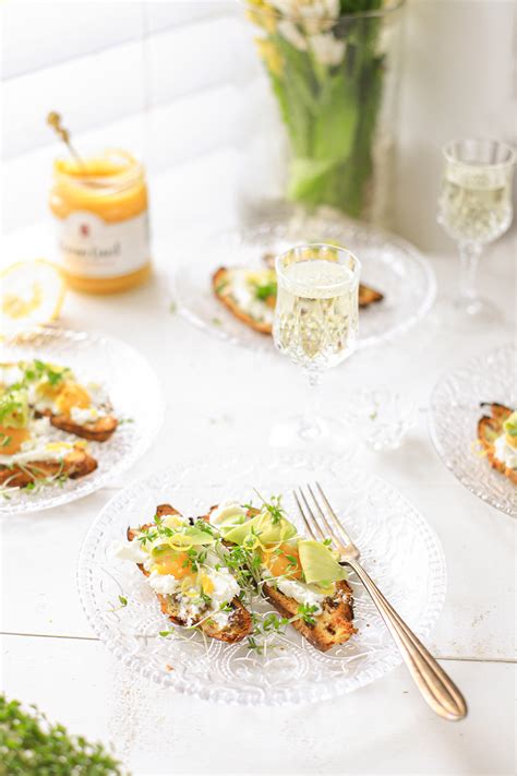 Geitenkaas Crostini Lemoncurd Avocado Tuinkers The Lemon Kitchen