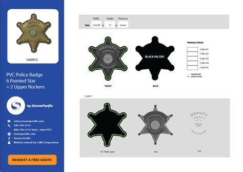 Design The Perfect Sheriff Badge 12 Templates To Get You Started My