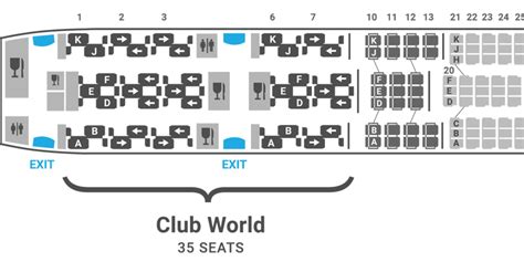 Boeing 787 8 Dreamliner Seat Map British Airways Two Birds Home