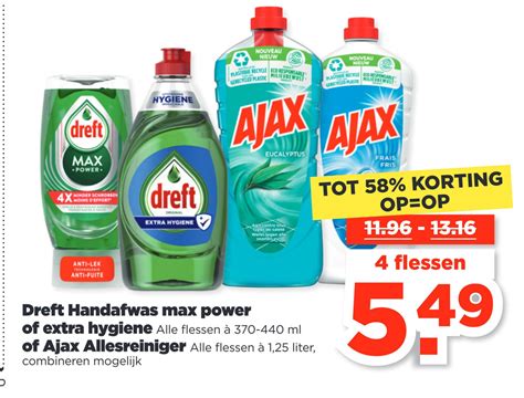 Dreft Handafwas Max Power Aanbieding Bij PLUS