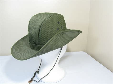 GI US Air Force Vintage Air Commando Bush Boonie Hat - HGU-18/D With ...