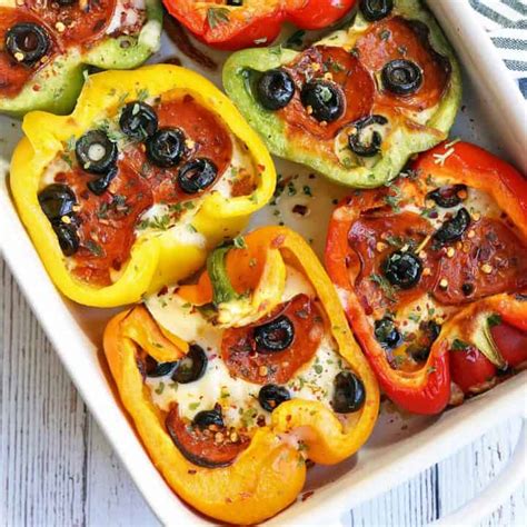 30-Minute Peppers Pizza - Healthy Recipes Blog