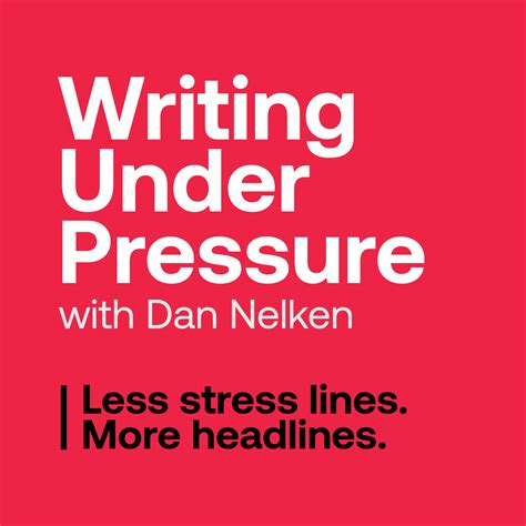 Writing Under Pressure