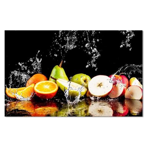 D Coration Murale Hxa Deco Tableau Moderne Cuisine Salade De Fruits