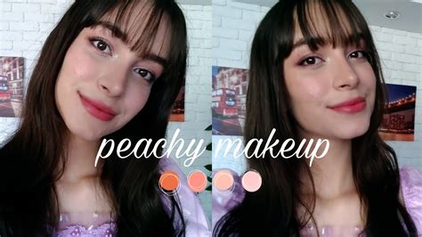 Peachy Makeup Tutorial ~˘⁠ Youtube