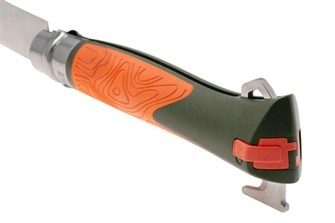 Opinel No Explore Orange Couteau De Poche Bushcraft Avec