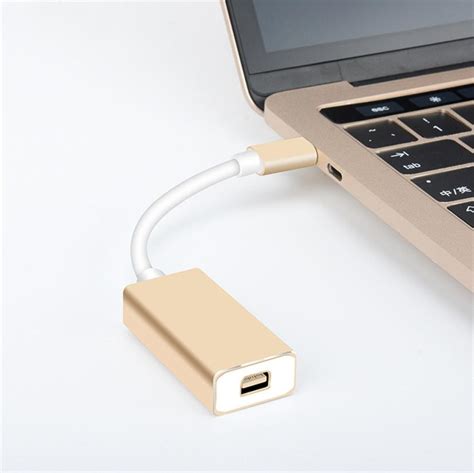 Usb Tipo C A Mini Displayport Dp K Hz Adaptador Macho A