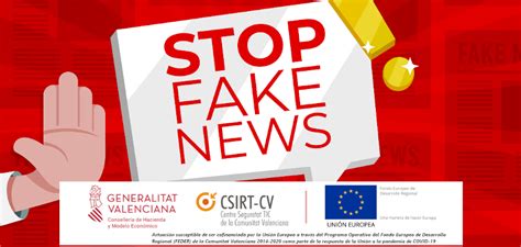 STOP Fake News Tú puedes parar las noticias falsas Site de