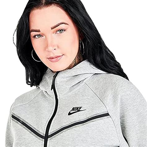 Nike Sudadera Con Capucha Para Mujer Con Cremallera Completa Y Fo