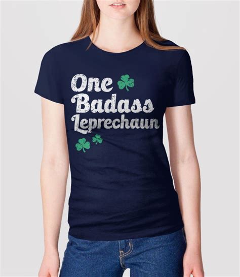 Funny St Patricks Day Shirt For Women Or Men Badass Etsy