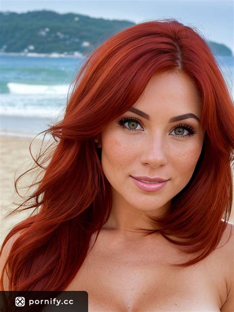 Hot Redhead Milf Cooking On The Beach In A Tear Drop Tops With Angry