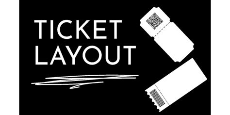 Ticket Layout for different Ticketing Purpose | Figma