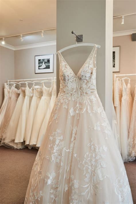 Sassi Holford Taunton Boutique Interior Couture Bridal Gowns