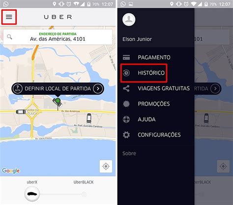 Uber Como Acessar Histórico De Corridas E Ver Quanto Você Gastou No App