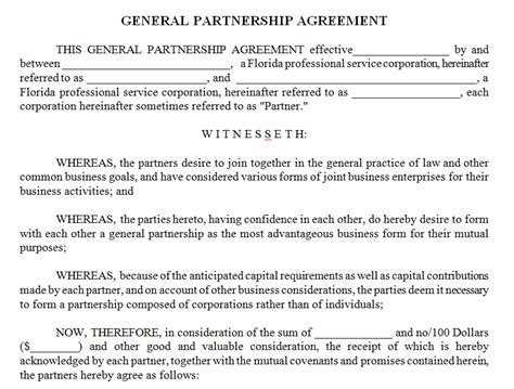 Business Contract Template