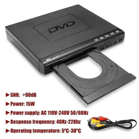 Minireproductor De Dvd Para El Hogar Reproductor De Disco Dvd Para Tv