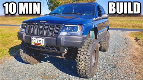 Jeep Wj Build In 10 Min Stock To 37s Youtube