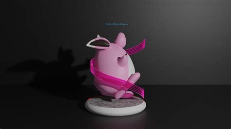 Igglybuff Jigglypuff Wigglytuff And Scream Tail D Print Model D Model