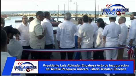 Está al aire Presidente Luis Abinader Encabeza Acto de Inauguración del