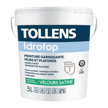 Peinture professionnelle TOLLENS Idrotop Velours Satiné