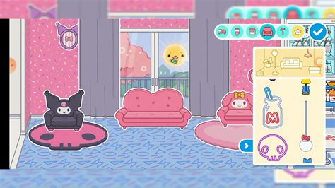 Toca World Decorando My Melody Y Kuromi 19 Youtube