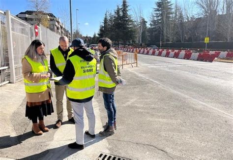 Majadahonda As Avanzan Las Obras Para Construir La Nueva Glorieta En