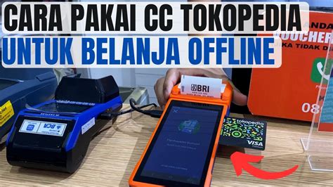 Cara Pakai Tokopedia Card Untuk Belanja Offline Di Mall Beli Baju