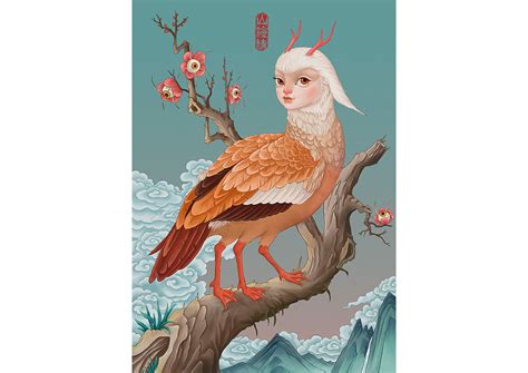 山海精插画师傅逗 站酷zcool