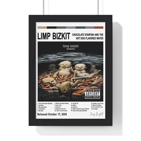 Limp Bizkit Album Cover Poster Chocolate Starfish