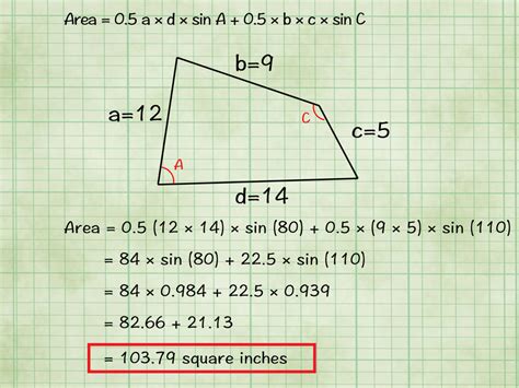 Area Of A Quadrilateral For Kids