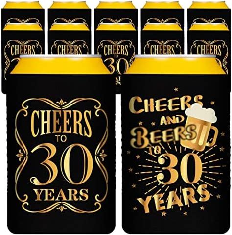 Amazon Greatingreat Th Birthday Can Cooler Sleeves Pack Of