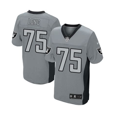 Men S Nike Oakland Raiders Howie Long Limited Grey Shadow Nfl Jersey