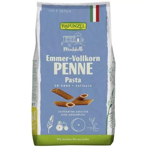 Rapunzel Emmer Penne Vollkorn