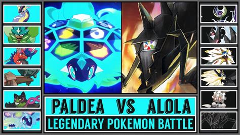 Battle Of Legends Paldea Vs Alola Pok Mon Scarlet Violet Youtube