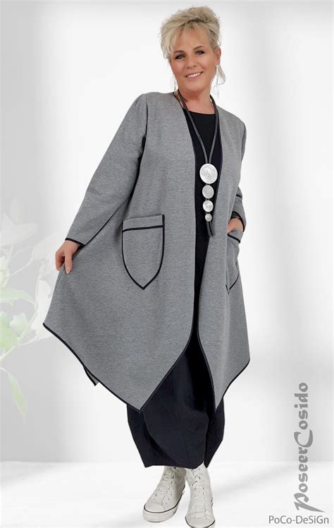 Greta Chasuble Jacke Grau