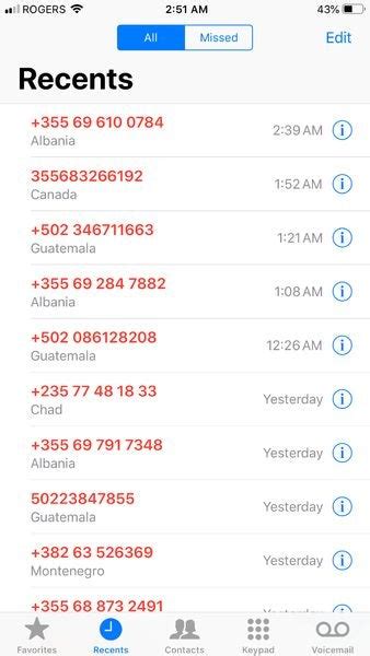 Random Calls From Legit Numbers Redflagdeals Forums