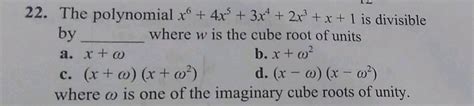 The Polynomial X 6 4 X 5 3 X 4 2 X 3